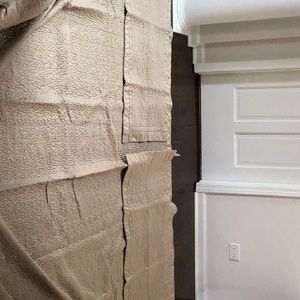 King size coverlet with shams